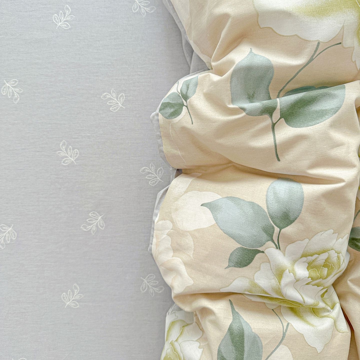 91家纺网 家纺一手货源 找家纺 恩泽家纺 2026新款13372ins全棉印花四件套单品系列-四件套 花开宿语