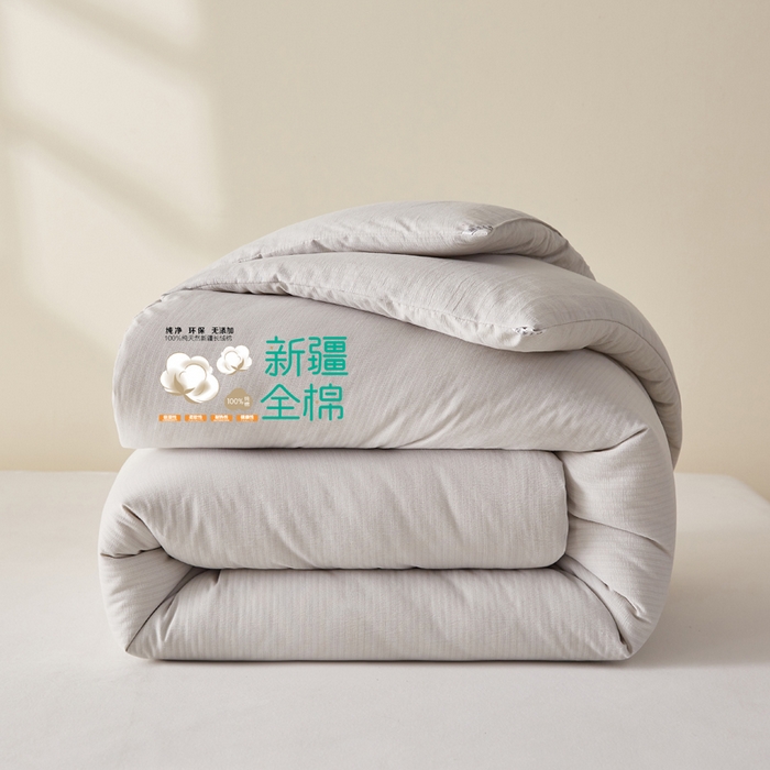 91家纺网 家纺一手货源 找家纺 （总）蓝冰家纺 2026新款木棉提花新疆棉花冬被春秋被被子被芯