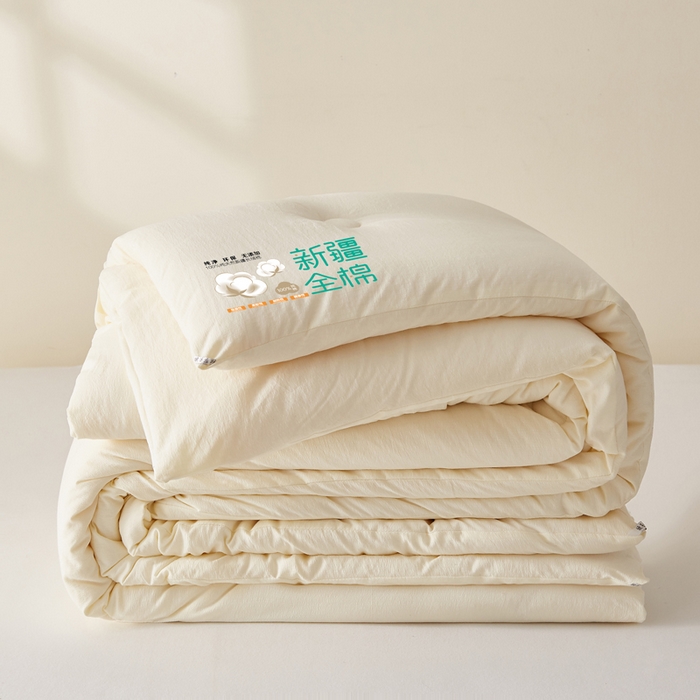 91家纺网 家纺一手货源 找家纺 （总）蓝冰家纺 2026新款木棉提花新疆棉花冬被春秋被被子被芯