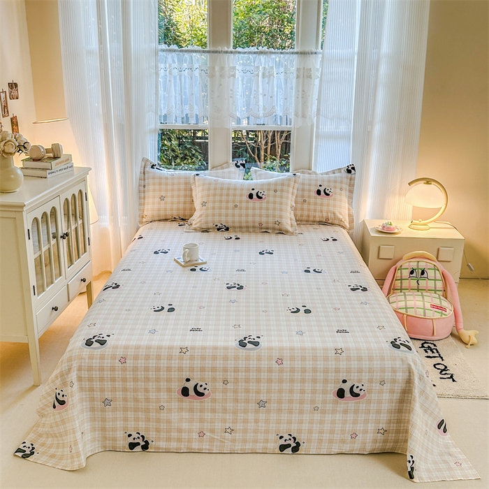 91家纺网 家纺一手货源 找家纺 （总）帛织澜家纺 2026新款A类新疆全棉纯棉12868单品印花床单系列（预留缩水，提供质检报告）