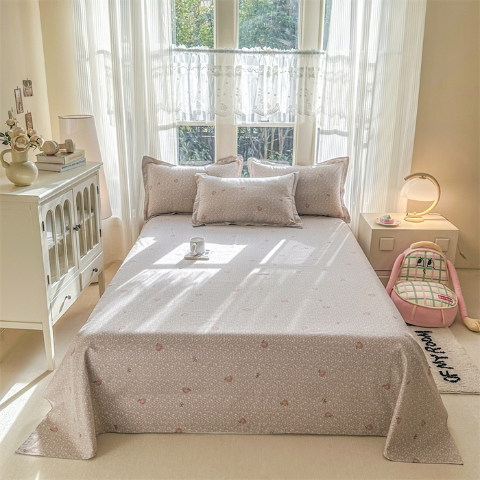 91家纺网 家纺一手货源 找家纺 （总）帛织澜家纺 2026新款A类新疆全棉纯棉12868单品印花床单系列（预留缩水，提供质检报告）