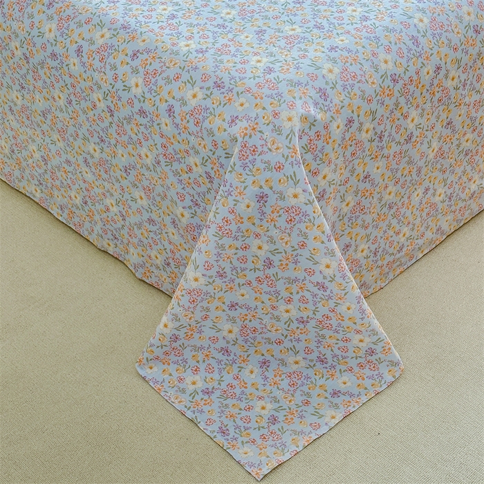 91家纺网 家纺一手货源 找家纺 帛织澜家纺 2026新款A类新疆全棉纯棉12868单品印花床单系列（预留缩水，提供质检报告） 樱芝