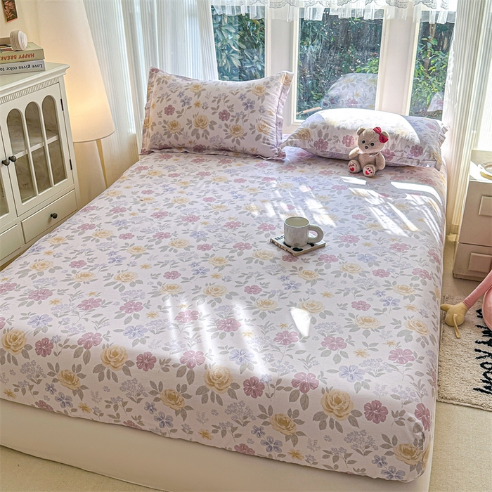 91家纺网 家纺一手货源 找家纺 （总）帛织澜家纺 2026新款A类新疆全棉纯棉12868单品印花床笠系列（预留缩水，提供质检报告）