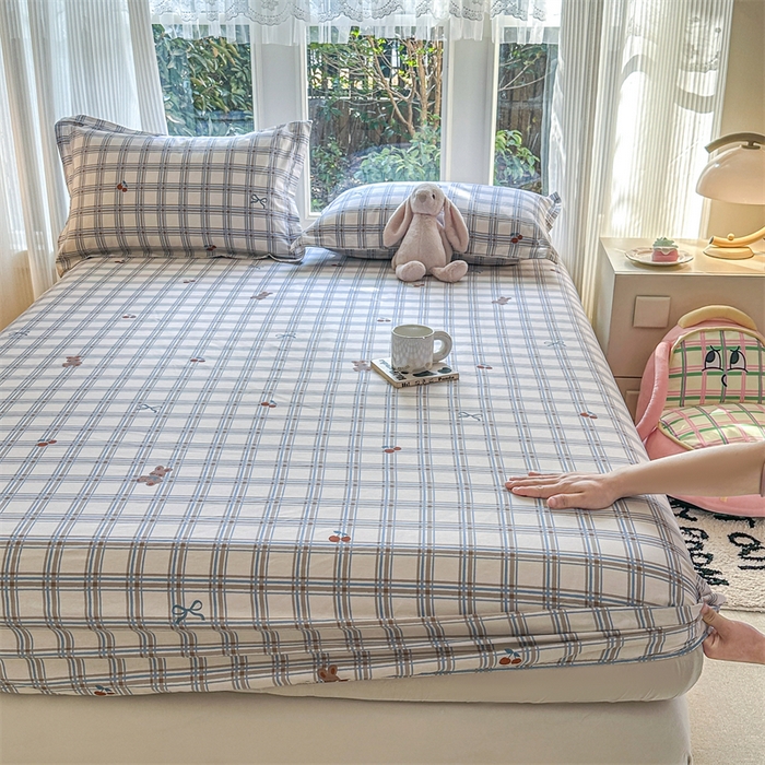 91家纺网 家纺一手货源 找家纺 （总）帛织澜家纺 2026新款A类新疆全棉纯棉12868单品印花床笠系列（预留缩水，提供质检报告）