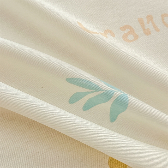 91家纺网 家纺一手货源 找家纺 帛织澜家纺 2026新款A类新疆全棉纯棉12868单品印花床笠系列（预留缩水，提供质检报告） 鲜橙多