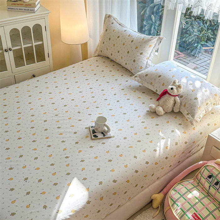 91家纺网 家纺一手货源 找家纺 帛织澜家纺 2026新款A类新疆全棉纯棉12868单品印花床笠系列（预留缩水，提供质检报告） 树拾光