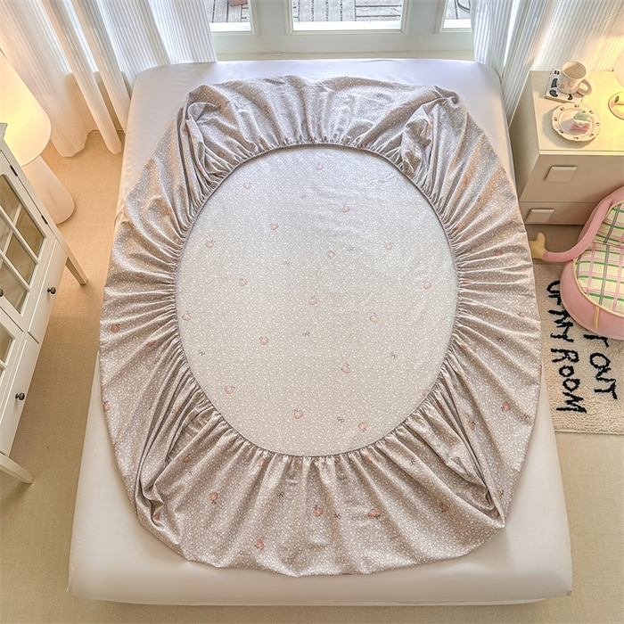 91家纺网 家纺一手货源 找家纺 帛织澜家纺 2026新款A类新疆全棉纯棉12868单品印花床笠系列（预留缩水，提供质检报告） 碎花拾影