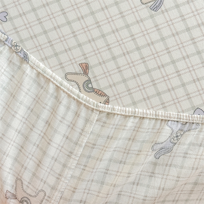 91家纺网 家纺一手货源 找家纺 帛织澜家纺 2026新款A类新疆全棉纯棉12868单品印花床笠系列（预留缩水，提供质检报告） 马到成功