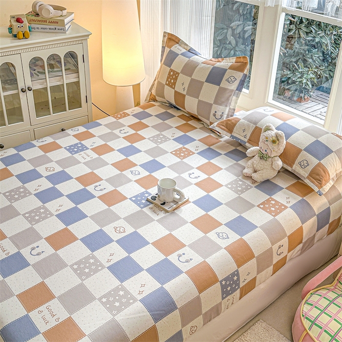 91家纺网 家纺一手货源 找家纺 帛织澜家纺 2026新款A类新疆全棉纯棉12868单品印花床笠系列（预留缩水，提供质检报告） 流浪星球