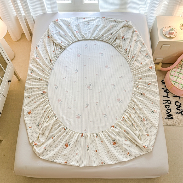 91家纺网 家纺一手货源 找家纺 帛织澜家纺 2026新款A类新疆全棉纯棉12868单品印花床笠系列（预留缩水，提供质检报告） 果奇