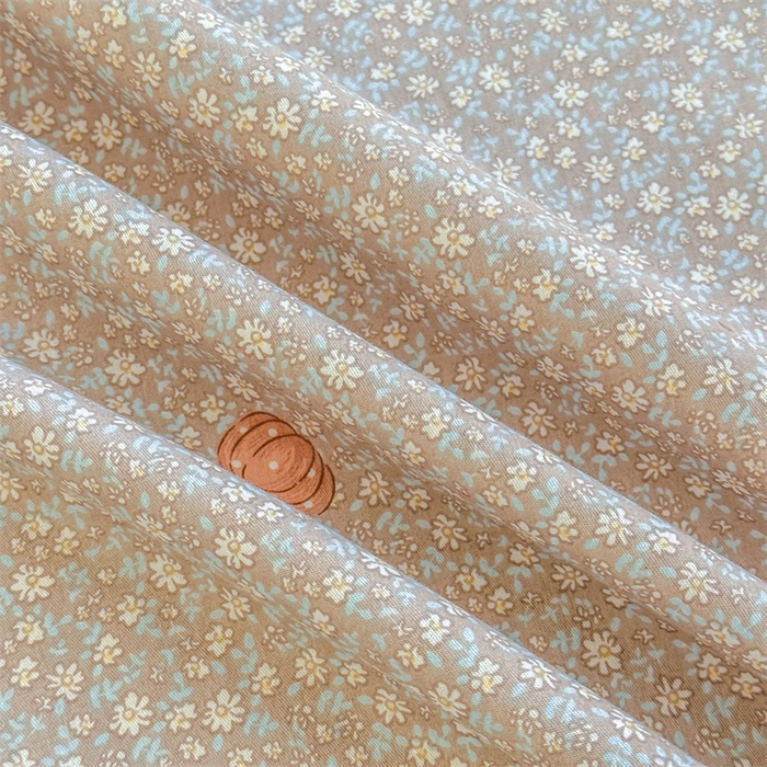 91家纺网 家纺一手货源 找家纺 帛织澜家纺 2026新款A类新疆全棉纯棉12868单品印花床笠系列（预留缩水，提供质检报告） 碎花拾影