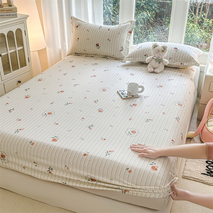 91家纺网 家纺一手货源 找家纺 帛织澜家纺 2026新款A类新疆全棉纯棉12868单品印花床笠系列（预留缩水，提供质检报告） 果奇