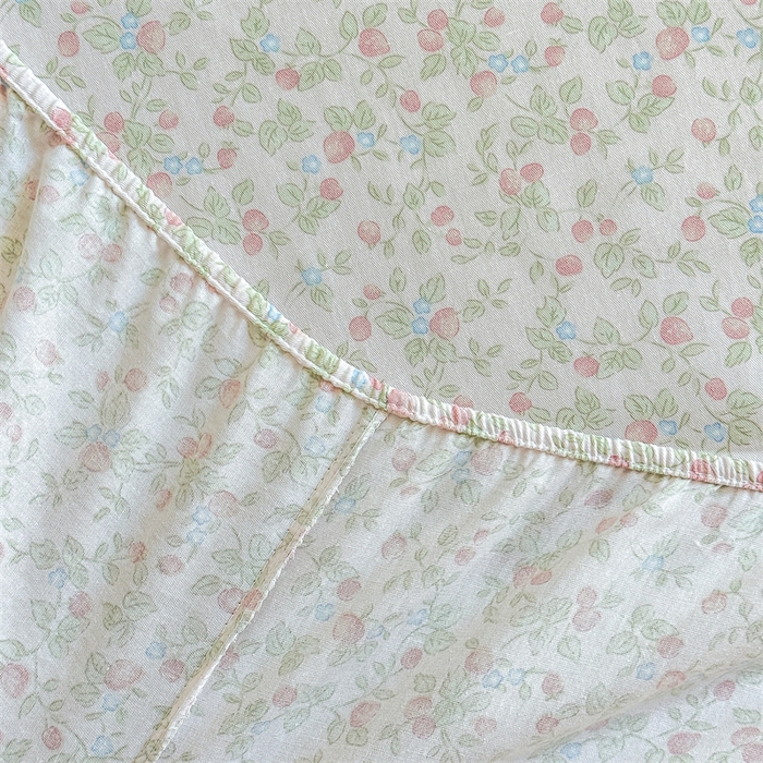 91家纺网 家纺一手货源 找家纺 帛织澜家纺 2026新款A类新疆全棉纯棉12868单品印花床笠系列（预留缩水，提供质检报告） 花花熊宝