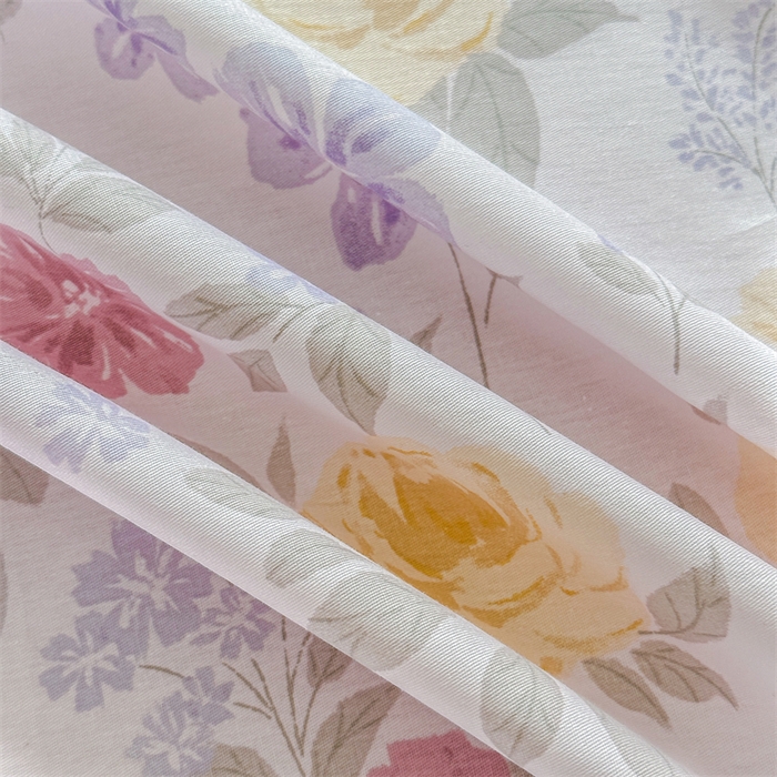 91家纺网 家纺一手货源 找家纺 帛织澜家纺 2026新款A类新疆全棉纯棉12868单品印花床笠系列（预留缩水，提供质检报告） 繁花锦年