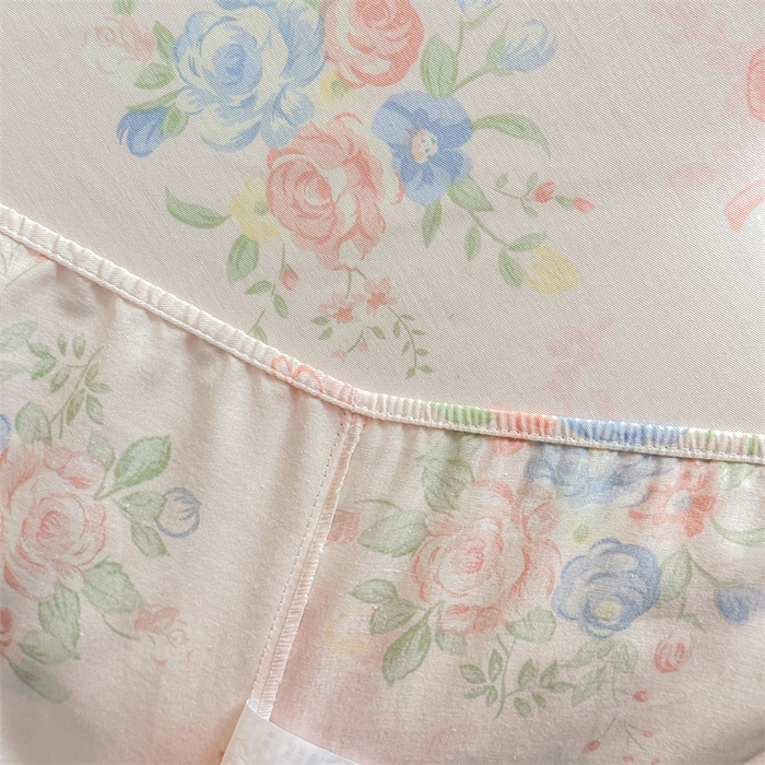 91家纺网 家纺一手货源 找家纺 帛织澜家纺 2026新款A类新疆全棉纯棉12868单品印花床笠系列（预留缩水，提供质检报告） 静听花语