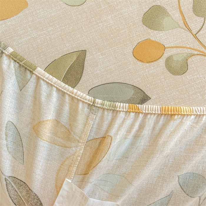 91家纺网 家纺一手货源 找家纺 帛织澜家纺 2026新款A类新疆全棉纯棉12868单品印花床笠系列（预留缩水，提供质检报告） 飘林