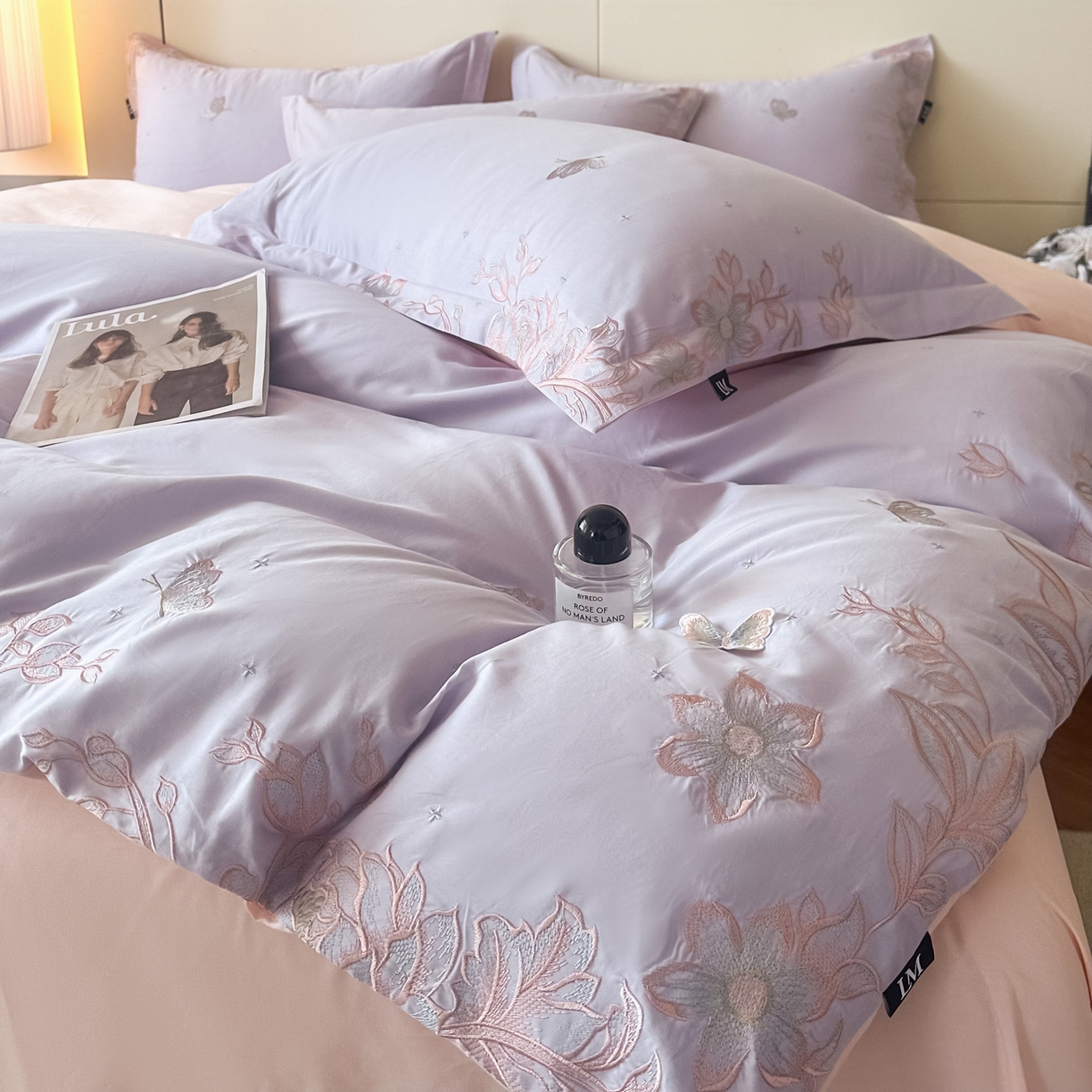 91家纺网 家纺一手货源 找家纺 （总）乐美家纺 2026年春夏新品全棉刺绣花至系列四件套