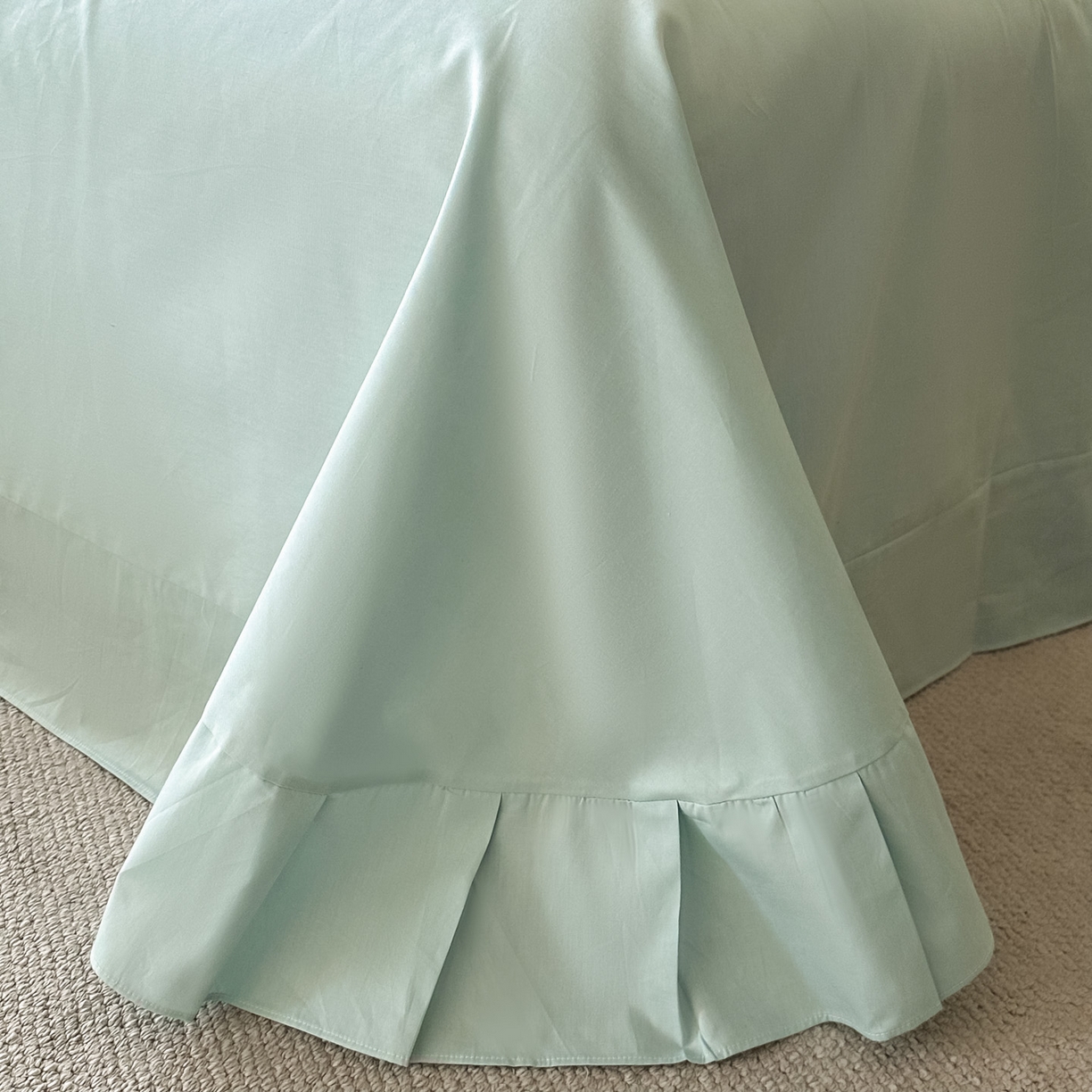 91家纺网 家纺一手货源 找家纺 乐美家纺 2026年春夏新品全棉刺绣花至系列四件套 花至（芝士黄）