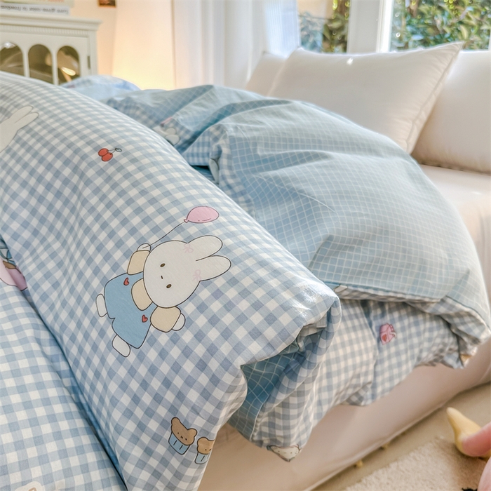 91家纺网 家纺一手货源 找家纺 帛织澜家纺 2026新款A类新疆全棉纯棉12868单品印花枕套系列（预留缩水，提供质检报告） 萌友聚会