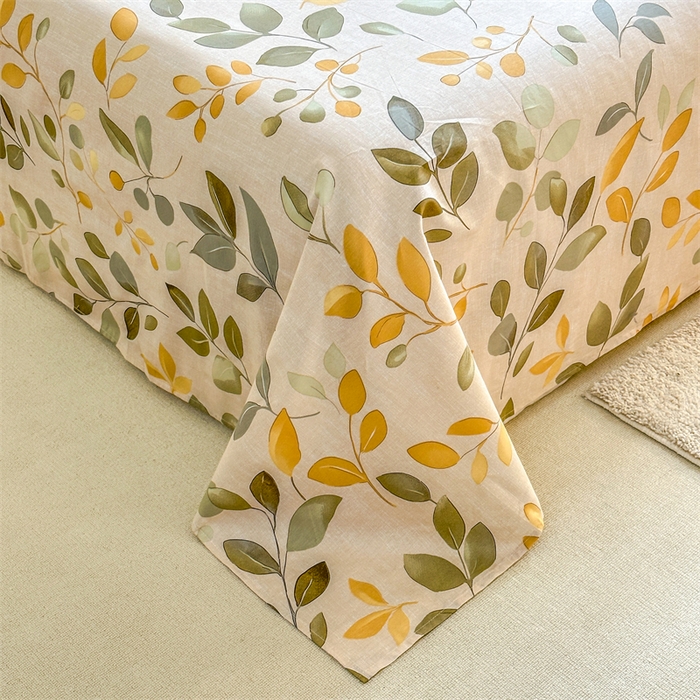 91家纺网 家纺一手货源 找家纺 帛织澜家纺 2026新款A类新疆全棉纯棉12868单品印花枕套系列（预留缩水，提供质检报告） 飘林