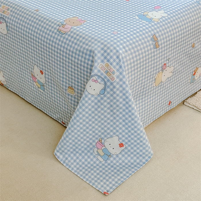 91家纺网 家纺一手货源 找家纺 帛织澜家纺 2026新款A类新疆全棉纯棉12868单品印花枕套系列（预留缩水，提供质检报告） 萌友聚会