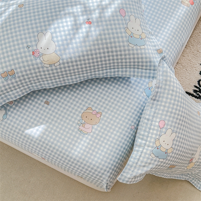 91家纺网 家纺一手货源 找家纺 帛织澜家纺 2026新款A类新疆全棉纯棉12868单品印花枕套系列（预留缩水，提供质检报告） 萌友聚会