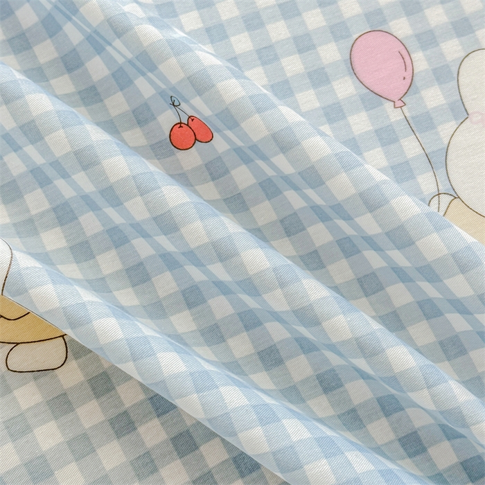 91家纺网 家纺一手货源 找家纺 帛织澜家纺 2026新款A类新疆全棉纯棉12868单品印花枕套系列（预留缩水，提供质检报告） 萌友聚会