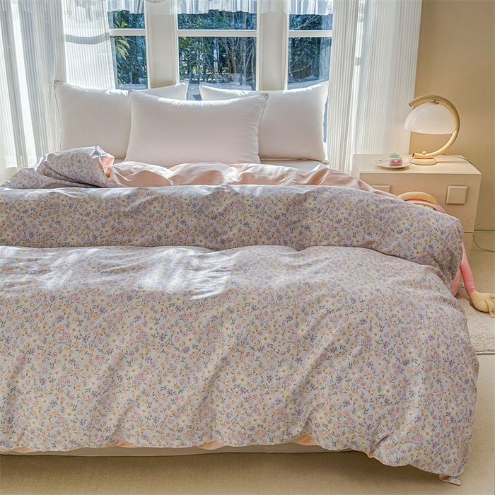 91家纺网 家纺一手货源 找家纺 帛织澜家纺 2026新款A类新疆全棉纯棉12868单品印花枕套系列（预留缩水，提供质检报告） 樱芝