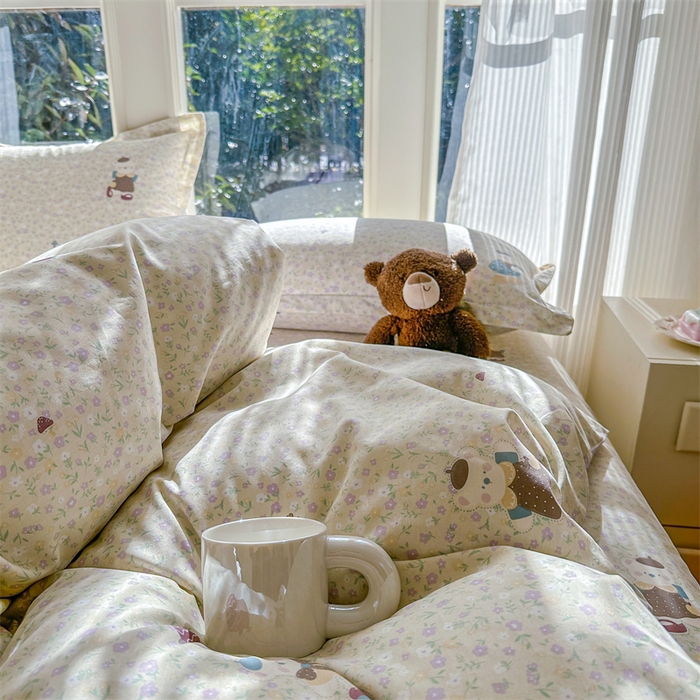 91家纺网 家纺一手货源 找家纺 帛织澜家纺 2026新款A类新疆全棉纯棉12868单品印花枕套系列（预留缩水，提供质检报告） 碎花学院