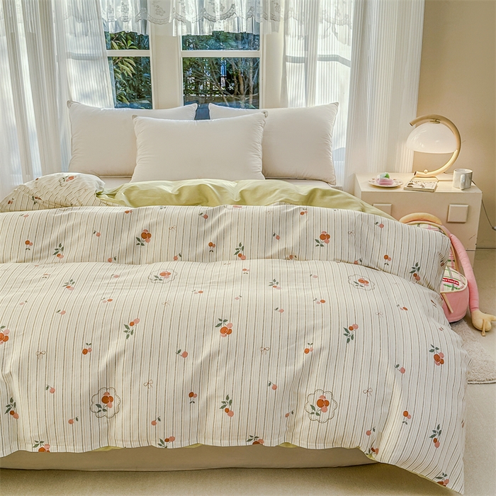 91家纺网 家纺一手货源 找家纺 帛织澜家纺 2026新款A类新疆全棉纯棉12868单品印花枕套系列（预留缩水，提供质检报告） 果奇