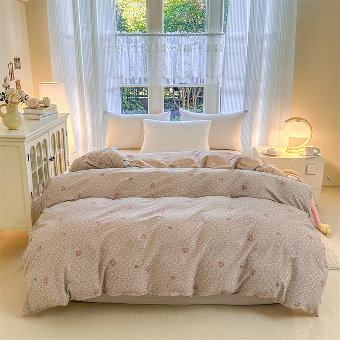 91家纺网 家纺一手货源 找家纺 帛织澜家纺 2026新款A类新疆全棉纯棉12868单品印花枕套系列（预留缩水，提供质检报告） 碎花拾影