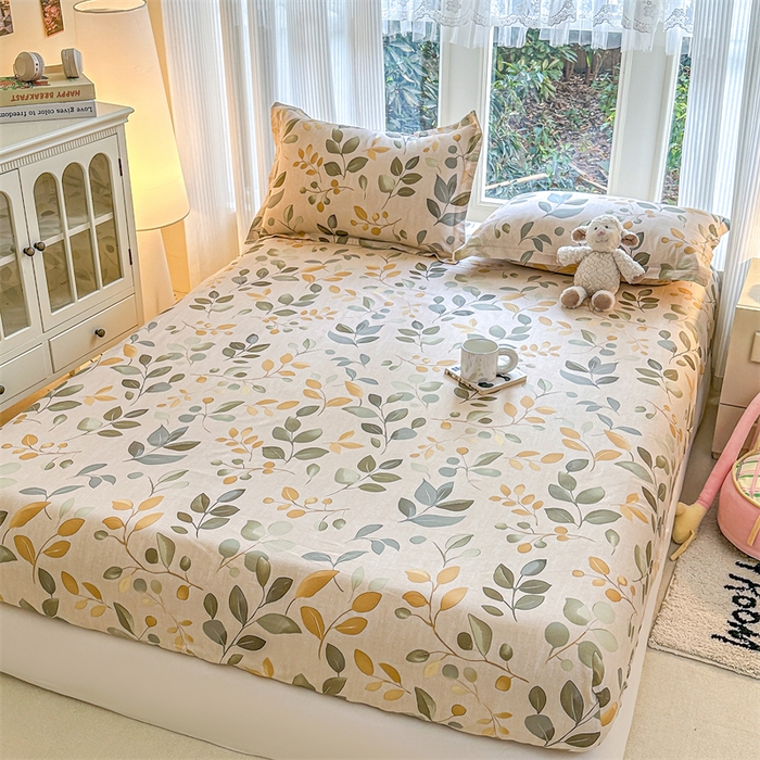 91家纺网 家纺一手货源 找家纺 帛织澜家纺 2026新款A类新疆全棉纯棉12868单品印花枕套系列（预留缩水，提供质检报告） 飘林