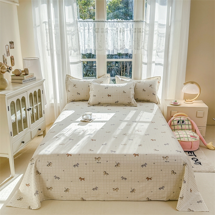 91家纺网 家纺一手货源 找家纺 帛织澜家纺 2026新款A类新疆全棉纯棉12868单品印花枕套系列（预留缩水，提供质检报告） 马到成功