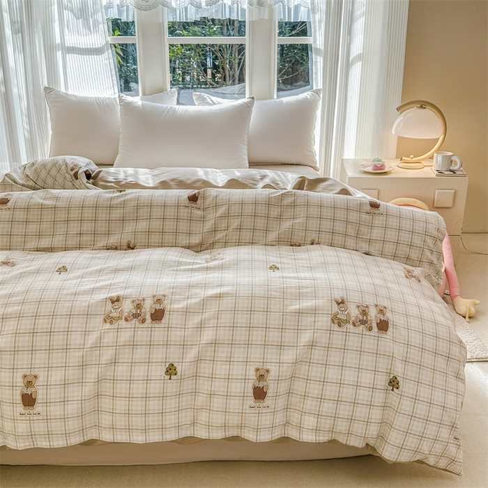 91家纺网 家纺一手货源 找家纺 帛织澜家纺 2026新款A类新疆全棉纯棉12868单品印花枕套系列（预留缩水，提供质检报告） 欢乐伙伴