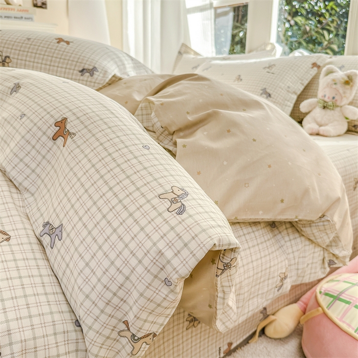 91家纺网 家纺一手货源 找家纺 帛织澜家纺 2026新款A类新疆全棉纯棉12868单品印花枕套系列（预留缩水，提供质检报告） 马到成功