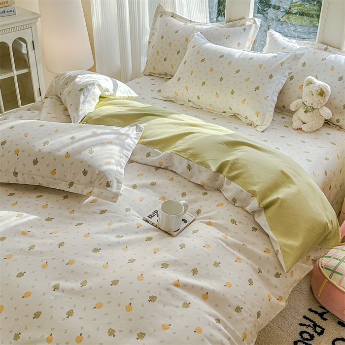 91家纺网 家纺一手货源 找家纺 帛织澜家纺 2026新款A类新疆全棉纯棉12868单品印花枕套系列（预留缩水，提供质检报告） 树拾光