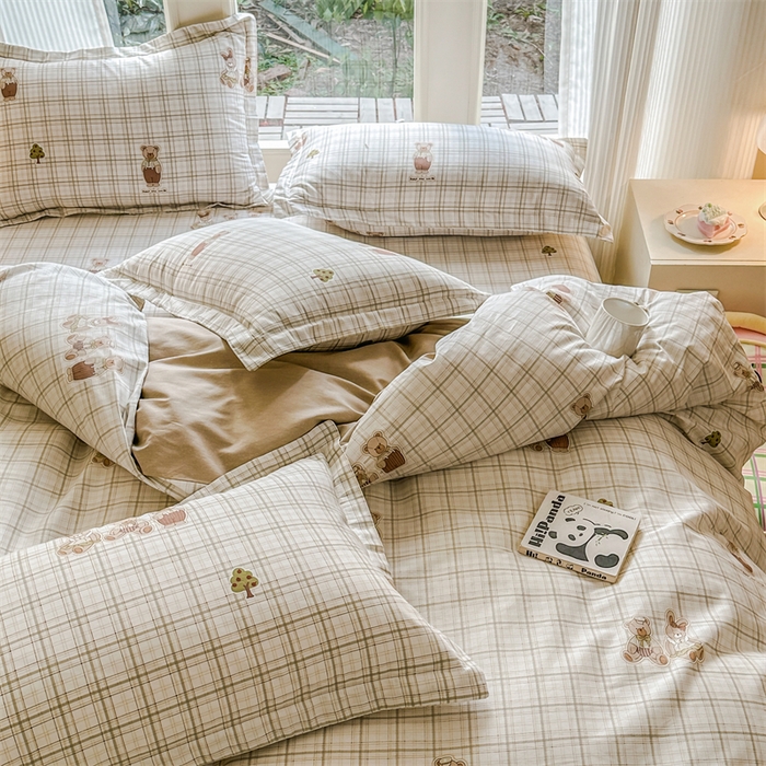 91家纺网 家纺一手货源 找家纺 帛织澜家纺 2026新款A类新疆全棉纯棉12868单品印花枕套系列（预留缩水，提供质检报告） 欢乐伙伴