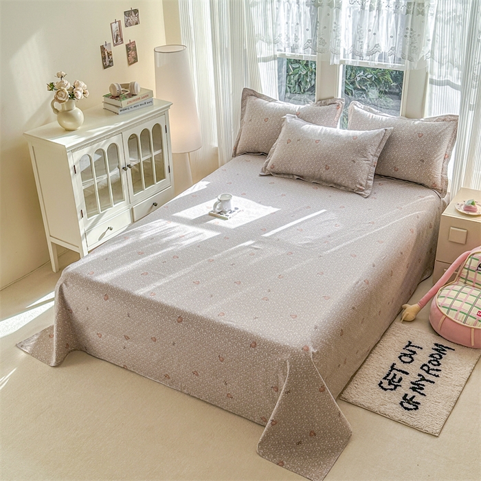 91家纺网 家纺一手货源 找家纺 帛织澜家纺 2026新款A类新疆全棉纯棉12868单品印花枕套系列（预留缩水，提供质检报告） 碎花拾影