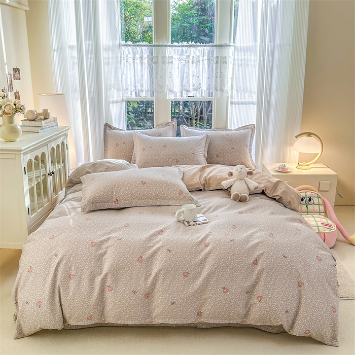 91家纺网 家纺一手货源 找家纺 帛织澜家纺 2026新款A类新疆全棉纯棉12868单品印花枕套系列（预留缩水，提供质检报告） 碎花拾影