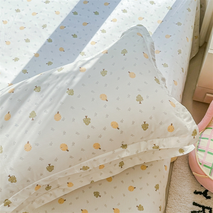 91家纺网 家纺一手货源 找家纺 帛织澜家纺 2026新款A类新疆全棉纯棉12868单品印花四件套（预留缩水，提供质检报告） 树拾光