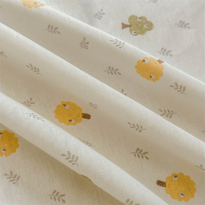 91家纺网 家纺一手货源 找家纺 帛织澜家纺 2026新款A类新疆全棉纯棉12868单品印花四件套（预留缩水，提供质检报告） 树拾光