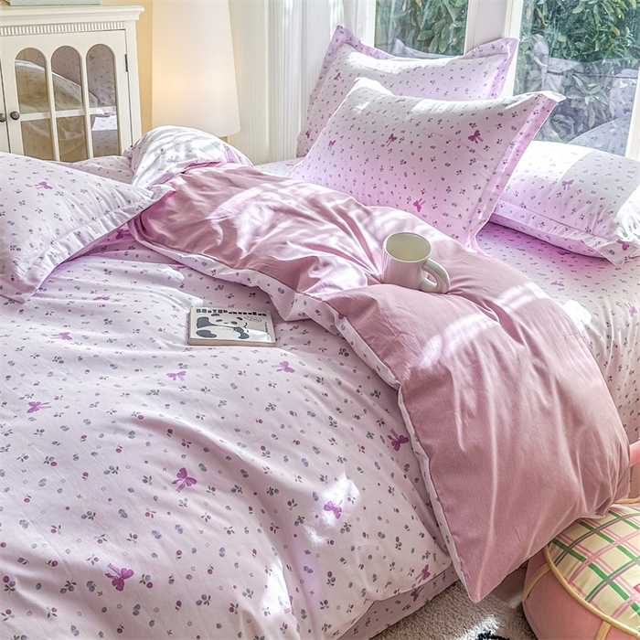 91家纺网 家纺一手货源 找家纺 （总）帛织澜家纺 2026新款A类新疆全棉纯棉12868单品印花四件套（预留缩水，提供质检报告）