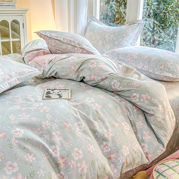 91家纺网 家纺一手货源 找家纺 （总）帛织澜家纺 2026新款A类新疆全棉纯棉12868单品印花四件套（预留缩水，提供质检报告）