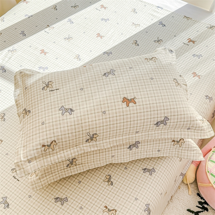 91家纺网 家纺一手货源 找家纺 帛织澜家纺 2026新款A类新疆全棉纯棉12868单品印花四件套（预留缩水，提供质检报告） 马到成功