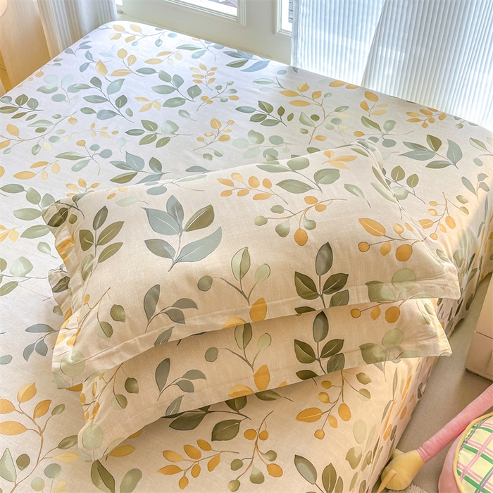 91家纺网 家纺一手货源 找家纺 帛织澜家纺 2026新款A类新疆全棉纯棉12868单品印花四件套（预留缩水，提供质检报告） 飘林