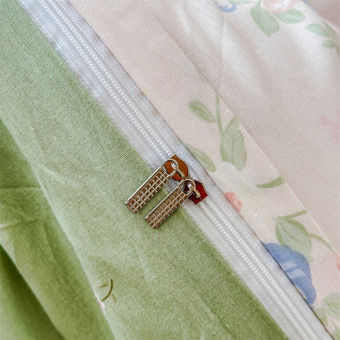 91家纺网 家纺一手货源 找家纺 帛织澜家纺 2026新款A类新疆全棉纯棉12868单品印花四件套（预留缩水，提供质检报告） 静听花语