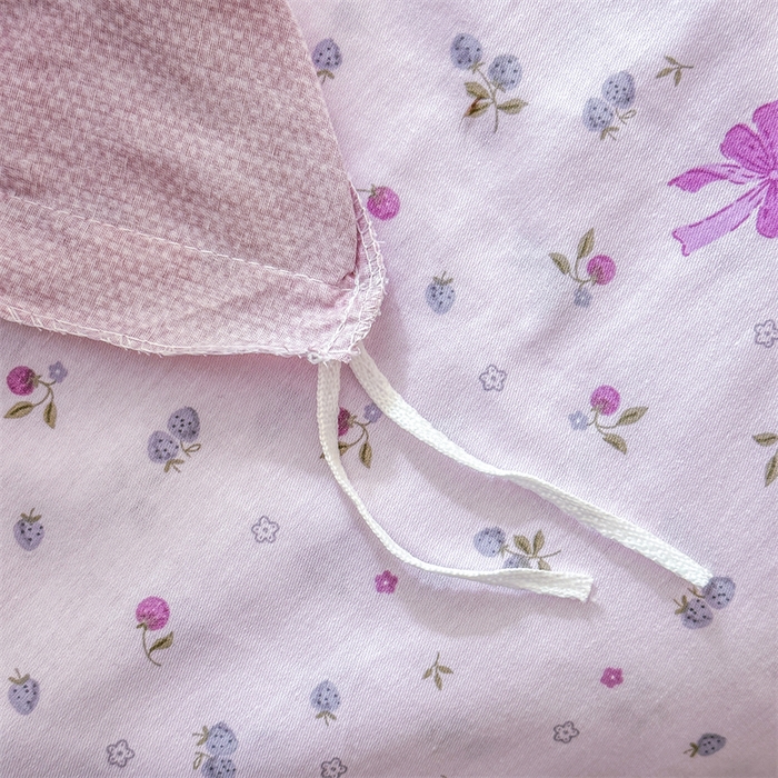 91家纺网 家纺一手货源 找家纺 帛织澜家纺 2026新款A类新疆全棉纯棉12868单品印花四件套（预留缩水，提供质检报告） 童话花町