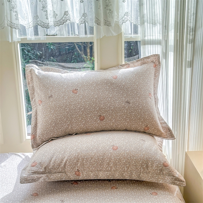 91家纺网 家纺一手货源 找家纺 帛织澜家纺 2026新款A类新疆全棉纯棉12868单品印花四件套（预留缩水，提供质检报告） 碎花拾影