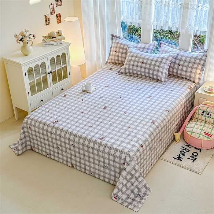 91家纺网 家纺一手货源 找家纺 帛织澜家纺 2026新款A类新疆全棉纯棉12868单品印花四件套（预留缩水，提供质检报告） 卡诺奇