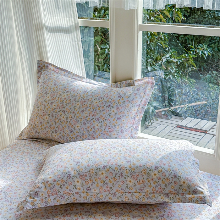 91家纺网 家纺一手货源 找家纺 帛织澜家纺 2026新款A类新疆全棉纯棉12868单品印花四件套（预留缩水，提供质检报告） 樱芝